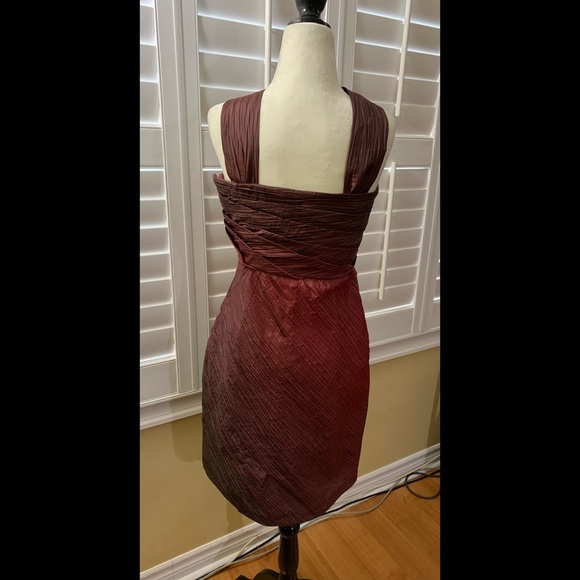 Max & Cleo Halter Neck Ombré Dress - Picture 2 of 5